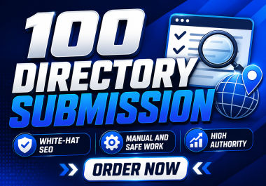 I Will Do 100 Manual Directory Submission for White Hat SEO