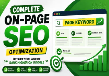 I Will Professionally Optimize Your Website With Complete On-Page SEO