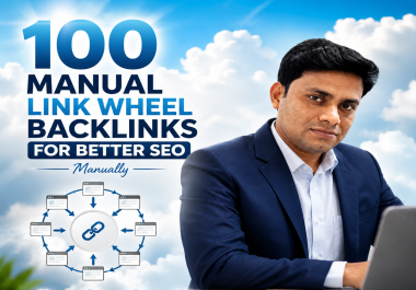 100 Manual Link Wheel Backlinks for Better SEO