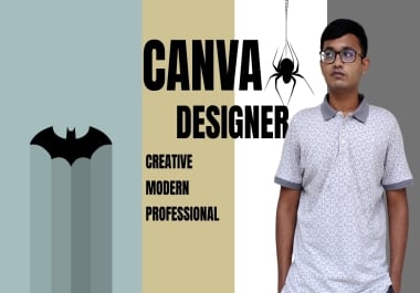 I will create professional Canva designs for social media,  flyers and business