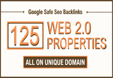 BOOST YOUR WEBSITE On Top with 125 WEB 2.0 PROPERTIES - Manual and Do-Follow Links