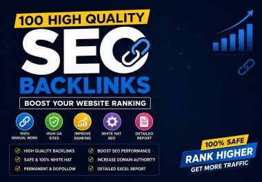 100 high quality seo backlinks