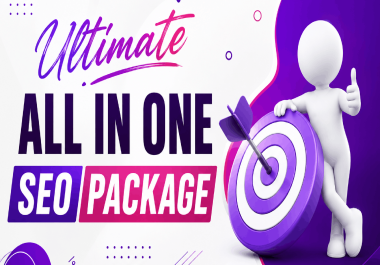 I will provide an all in one off page SEO backlink package for your website