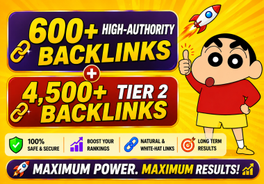 Booster Link Building SEO 600+ High-Authority Backlinks + 4,500 Tier 2 Backlinks
