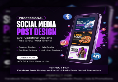 I Will Design Eye-Catching Social Media Graphics That Get Noticed
