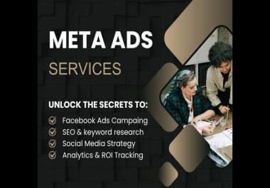 I will setup Facebook and Instagram advertising campaigns