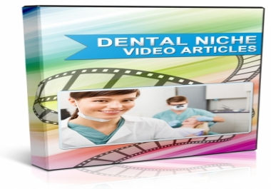 Get These 10 Dental PLR Video Articles with Unrestricted PLR
