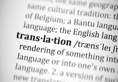 Professional Translation English/ French/ Arabic