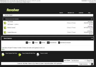 TheUni-Revolution mybb theme