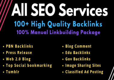 Manual SEO Link Building Services