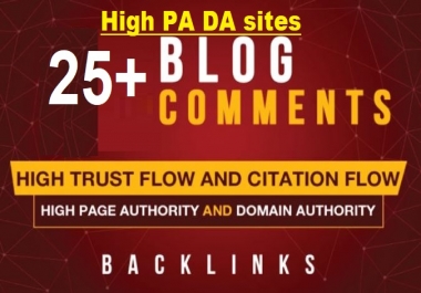 20,000+ PBN Blog Comment dofollow Backlinks