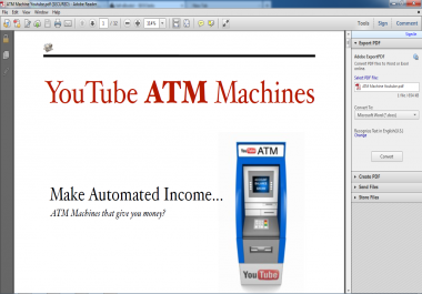 Good ATM Machine With Youtube 2014