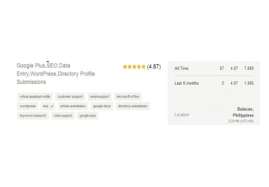 Manual Directory Submission 30-50 directory websites