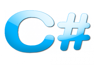 I will program C Sharp,  WPF and WinForms for 30 minutes
