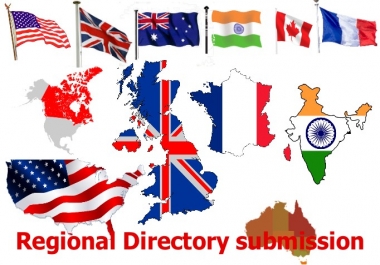  manually submit your website in 30 high page rank Local or regional directory
