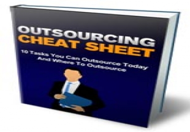 SEOClerks Outsourcing Cheat Sheet 
