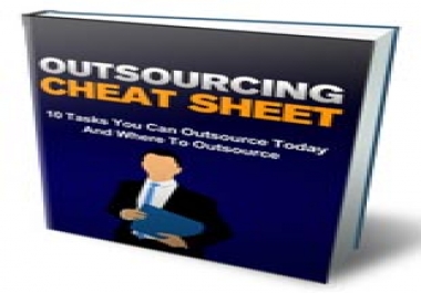 SEOClerks Outsourcing Cheat Sheet