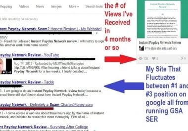 I will use GSA SER to build 100 verified backlinks for you