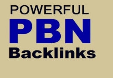 I Will create High Quality Google safe Da/Pa 25 to 30+ Tf/Cf 15+ Dofollow Pbn links
