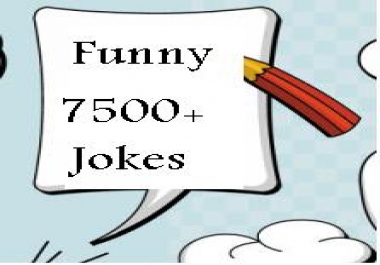 I Will Deliver 42500 Funny Jokes in Excel/CSV file