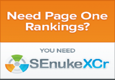 Boost your rankings with high quality SEO backlinks using SEnuke XCr for