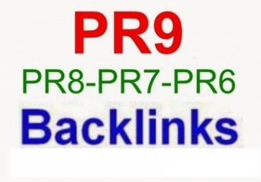 i will create pr9-pr8 backlinks for