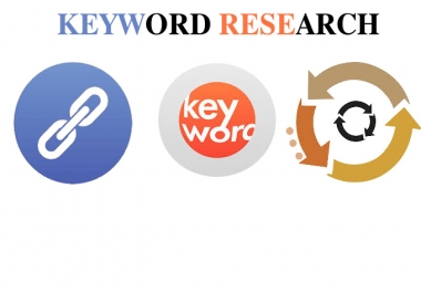 KEYWORD research for your unique domain and search