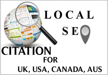 do 10 local business listings or local citations from high PR web directories