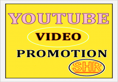 Youtube Video Promotion SEO Optimized By Real Marketing