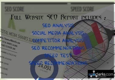 Full SEO Reports for better rankings