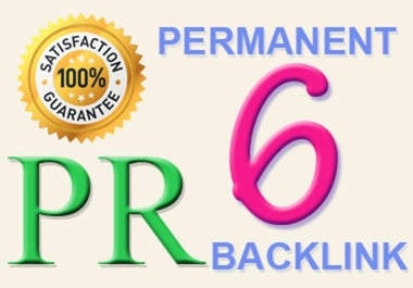 I will Give You 10xPR6 PERMANENT Link All niche