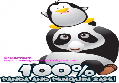 Build Traffic with Panda and Penguin Safe Organic SEO