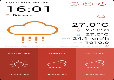 Android Weather Application Template