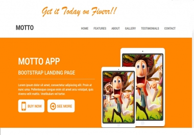 I will make an amazing Website for Your App