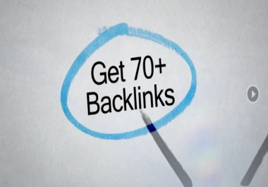 I will create 70 Real High Pr BACKLINKS,  Dofollow,  PR8,  PR9,  Authority links,  Good Seo for