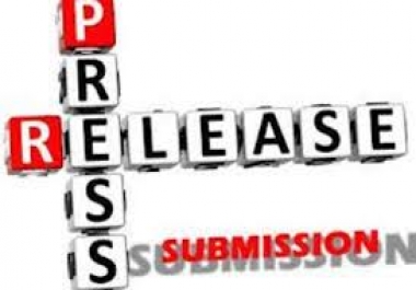 I will submit 50 press release 100percent live links
