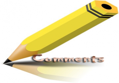 Write 10 comments to your blog post