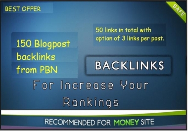 create 150 high quality blogpost links from large private blog network with PR