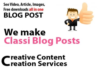 500 word unique seo article with animated video and images