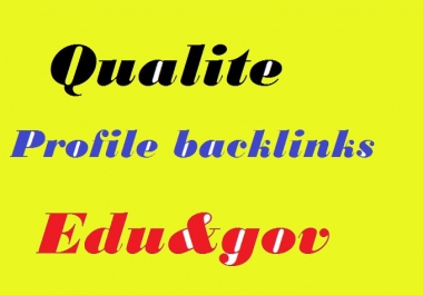 create manually15pr9 to pr7 profile backlink25 pr8to pr4 edu gov dofollow links