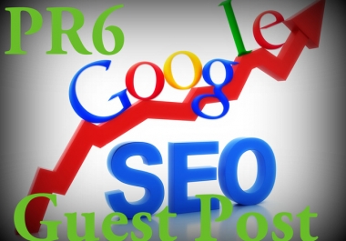 Get High PR,  PA DA Guest Post link.