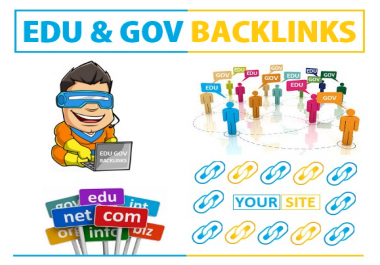 Create 18 Edu and Gov profile links for your blog