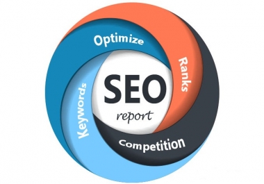 I will give you stunning 30-80 page seo report for you site