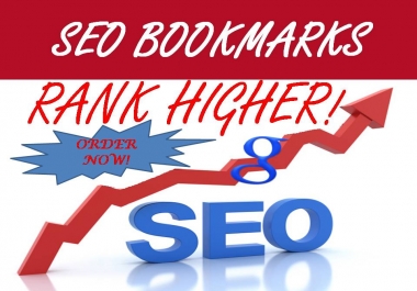 create High PR7-PR9 Unique SOCIAL Bookmark Backlink for your any site manually