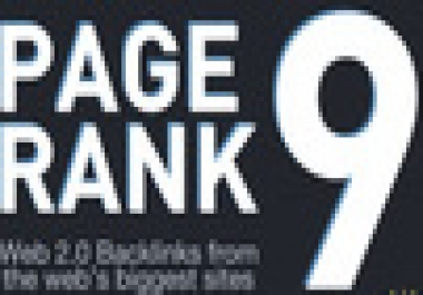 I will create PR9 Panda, Penguin and Hummingbird safe backlinks from 10 AUTHORITY Sites