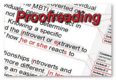 I will PROOFREAD any 1000 words for grammar,  punctuation,  and spelling in 24 hours.