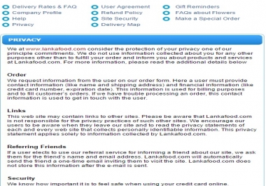 I write a privacy policy,  return policy and terms & conditions for your website