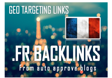 I Will Create 150 Backlinks On French Fr Blog Domains