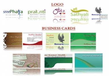 create cool and professional 3D logo and business card