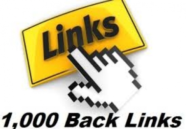 Link Your Website Or Blog With 1000 Permanent Backlinking Service Within 24hrs